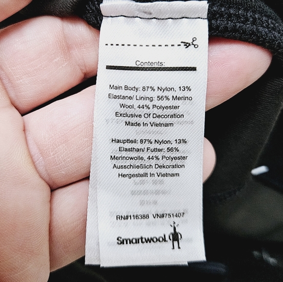 SMARTWOOL | Merino Sport Moto tights leggings - Picture 7 of 11